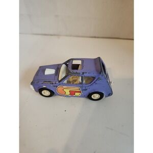Tootsietoy  Gremlin Purple Yellow Car Vintage